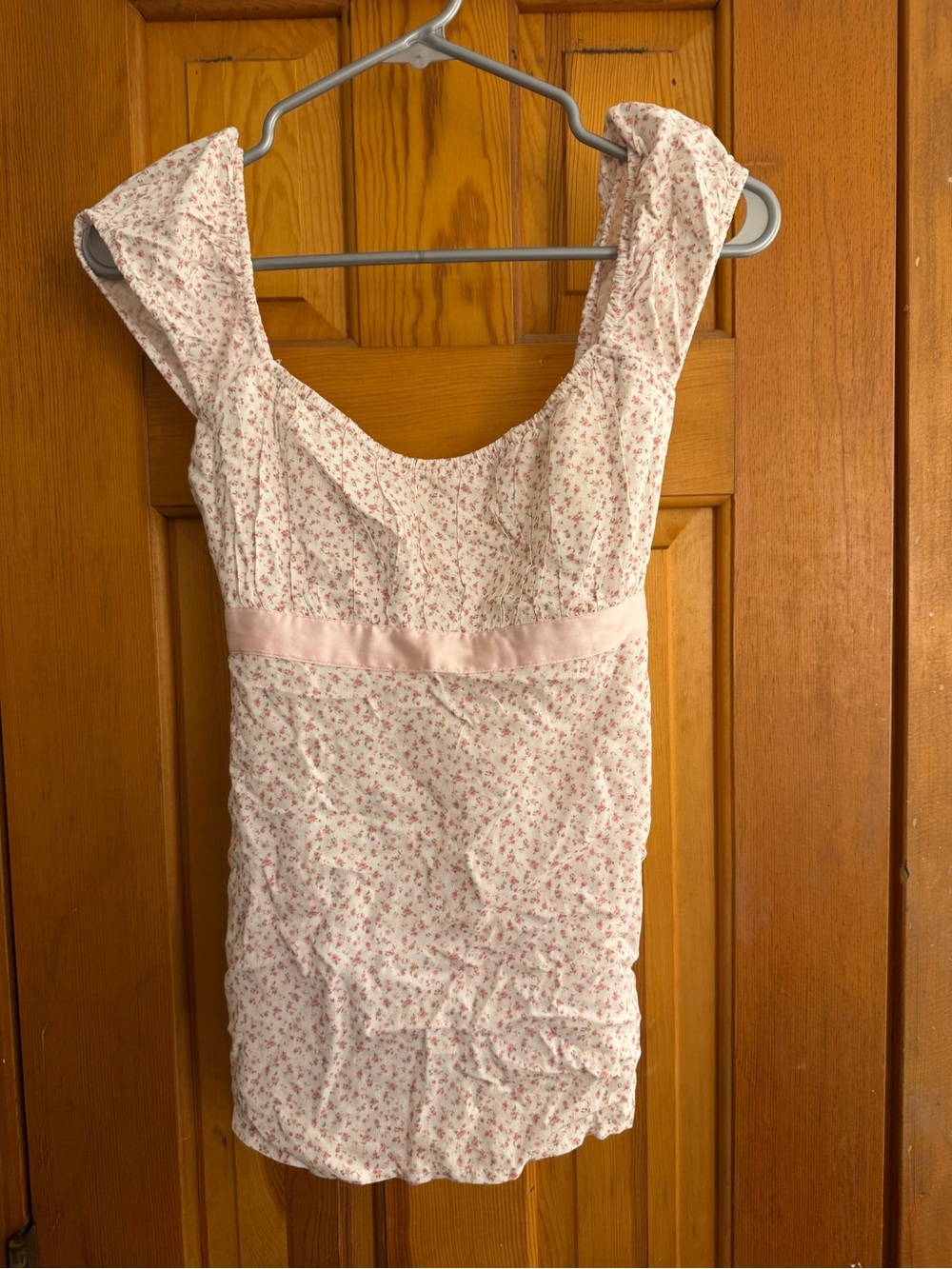 Floral Pink Sleeve top